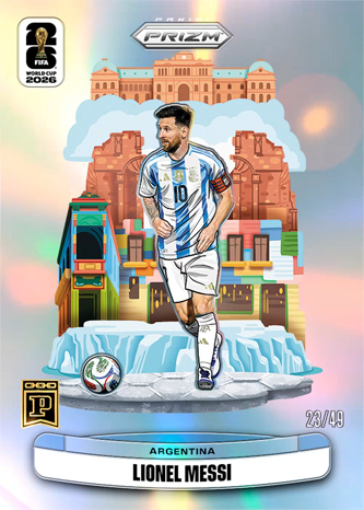 paninitracker's tweet photo. ⚽ Lionel Messi #23/49 SOLD for $823.00 (0.36 ETH)

2026 Panini NFT Prizm World Cup Soccer · National Landmarks

Buyer: LW10 👤 https://t.co/eSkhiEjU3k

See more #LionelMessi for sale 👉 https://t.co/KgThY1AAcs

#whodoyoucollect #nft #PaniniNFT #PaniniBlockchain https://t.co/zRCJMHadFi