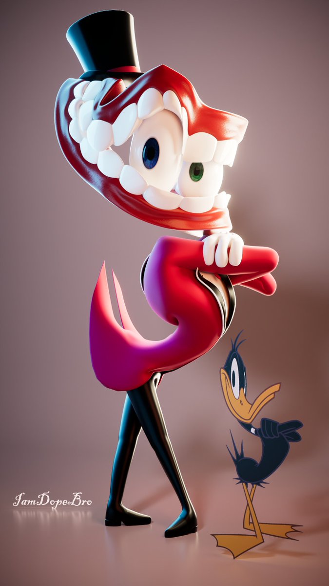 iamdopebro's tweet photo. I got inspiration by a tuff Daffy Duck pose

#TADC https://t.co/hn7JaFVYBG