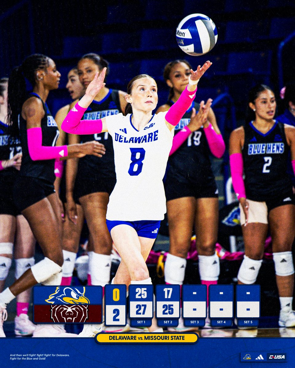 Delaware_VB's tweet photo. Set 2⃣ https://t.co/SNvGuVryJn