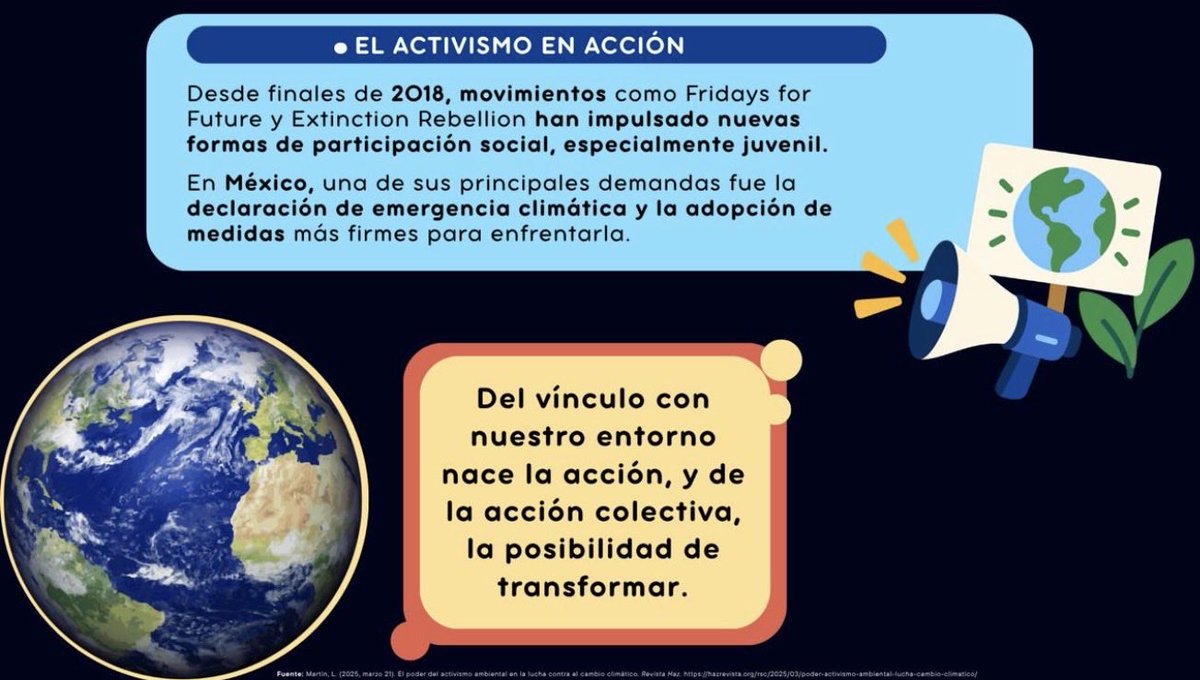 UNAM_PINCC's tweet photo. 📣 ¿Conoces las medidas que podemos adoptar frente al cambio climático? 

🌎 Reflexionemos sobre la crisis climática y las posibilidades de transformación social.

#cambioclimatico #CrisisClimática https://t.co/KzFKfhIA1h