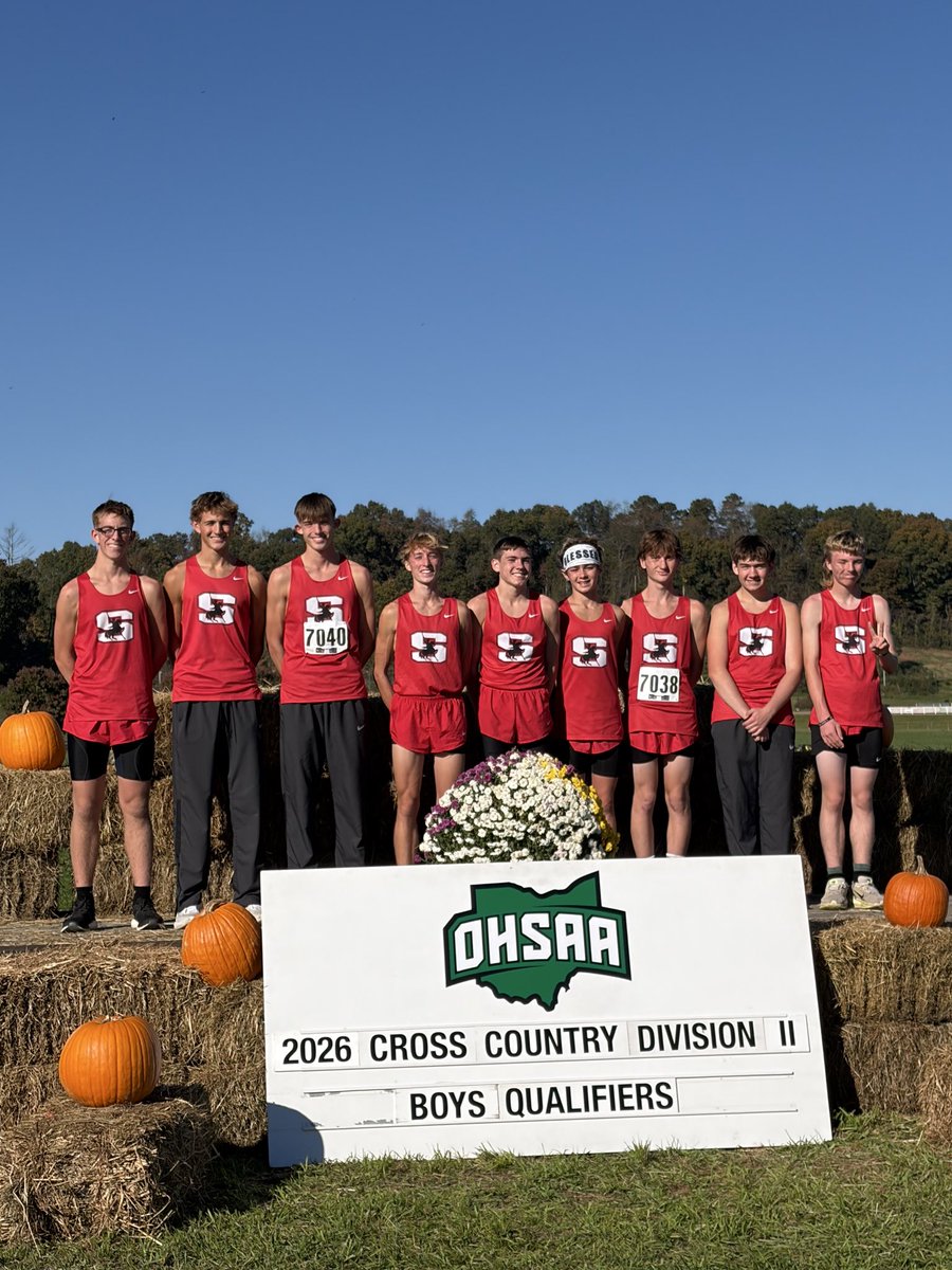MrWalters225's tweet photo. Sheridan’s boys XC team qualified to the D2 Regional meet at Pick North. Hudson Wilson was 4th overall and was All-District. Logan Adams was 20th and was the 2nd fastest freshman in the race but the best race went to Michael Flowers who was our alternate that ended as our 5th man https://t.co/Tv82Eq9gsw