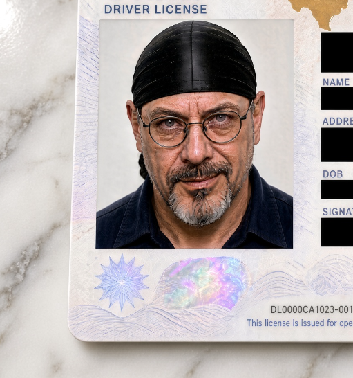 wiggakingIV's tweet photo. Haters said I'd have to take the durag off for my Driver License photo. Guess what just came in the mail, pussy n1gga. You do what you can. Sleazy do what he want. https://t.co/his59C9Wx4