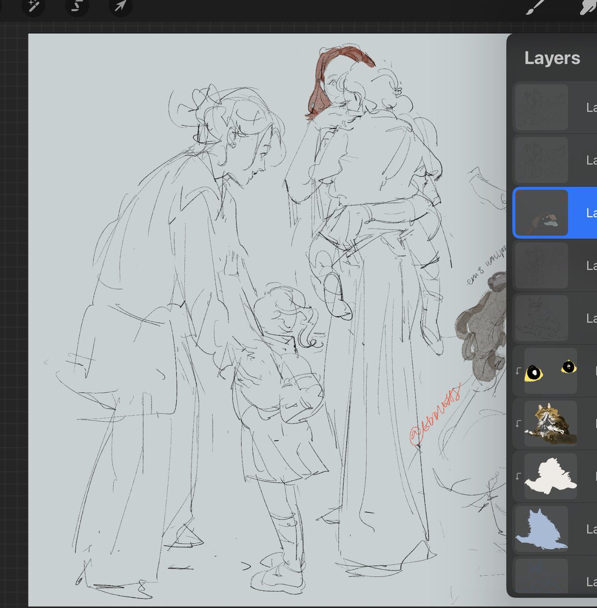 EDDlESSS's tweet photo. hv a sketch of #sachston parenting https://t.co/zBtyYH8vaK