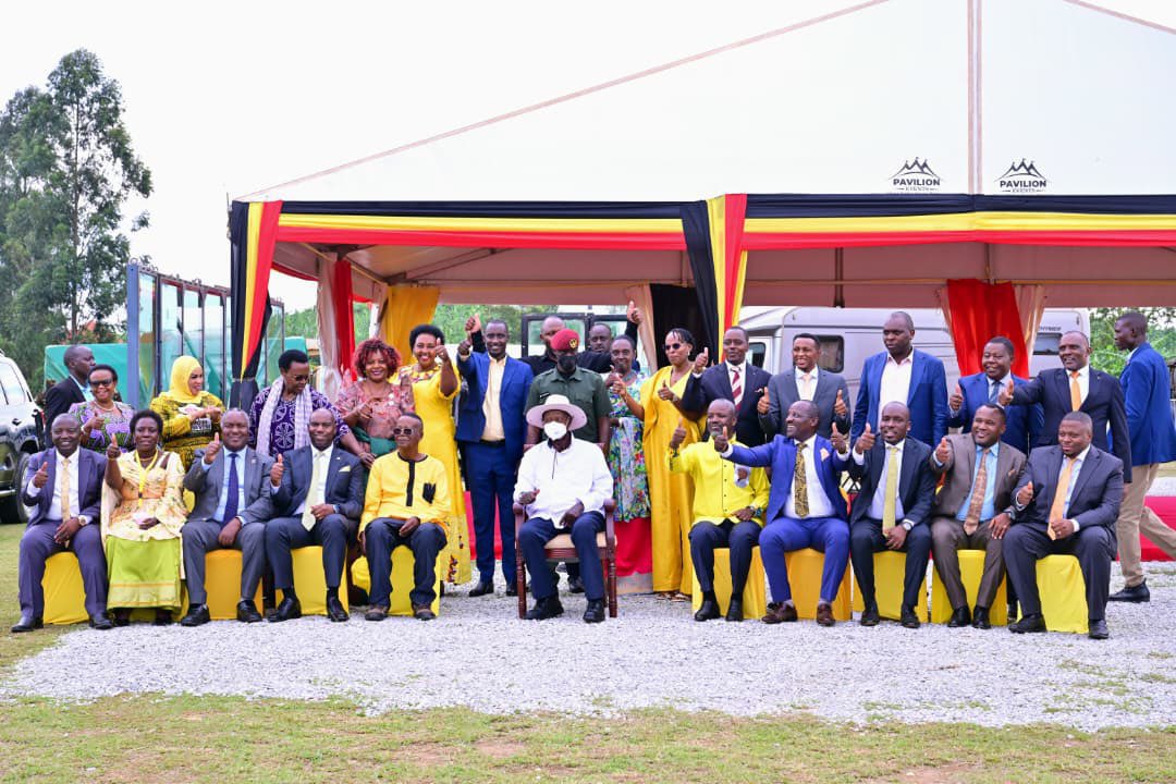 RuthRujokiM's tweet photo. I was deeply honoured to attend the Hon Minister Prof Kamuntu’s @KamuntuProf thanksgiving celebration graced by H.E. President @KagutaMuseveni.
What made the occasion truly special was the remarkable bond between the President and Prof Kamuntu dating back to 1959, a relationship that has stood the test of time for over six decades. Such enduring ties speak volumes about the power of loyalty and shared history.
Congratulations Prof Kamuntu on this milestone.
May the bonds you have nurtured over the decades continue to be a source of strength and joy. It was a privilege to witness such a meaningful celebration of life lasting relationships.