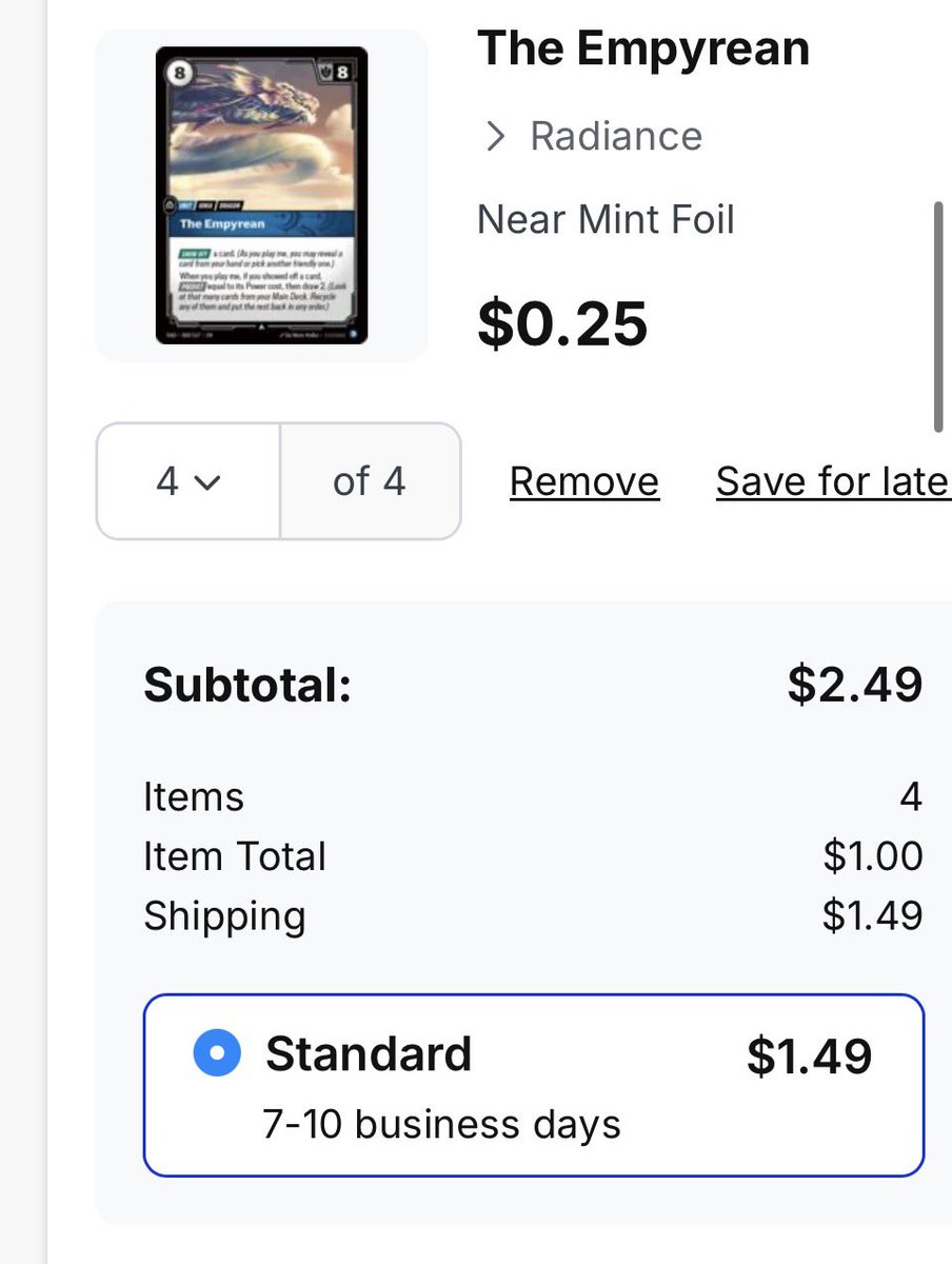ShuffleUpCrispy's tweet photo. way too cheap 👀 https://t.co/344wafkzo7