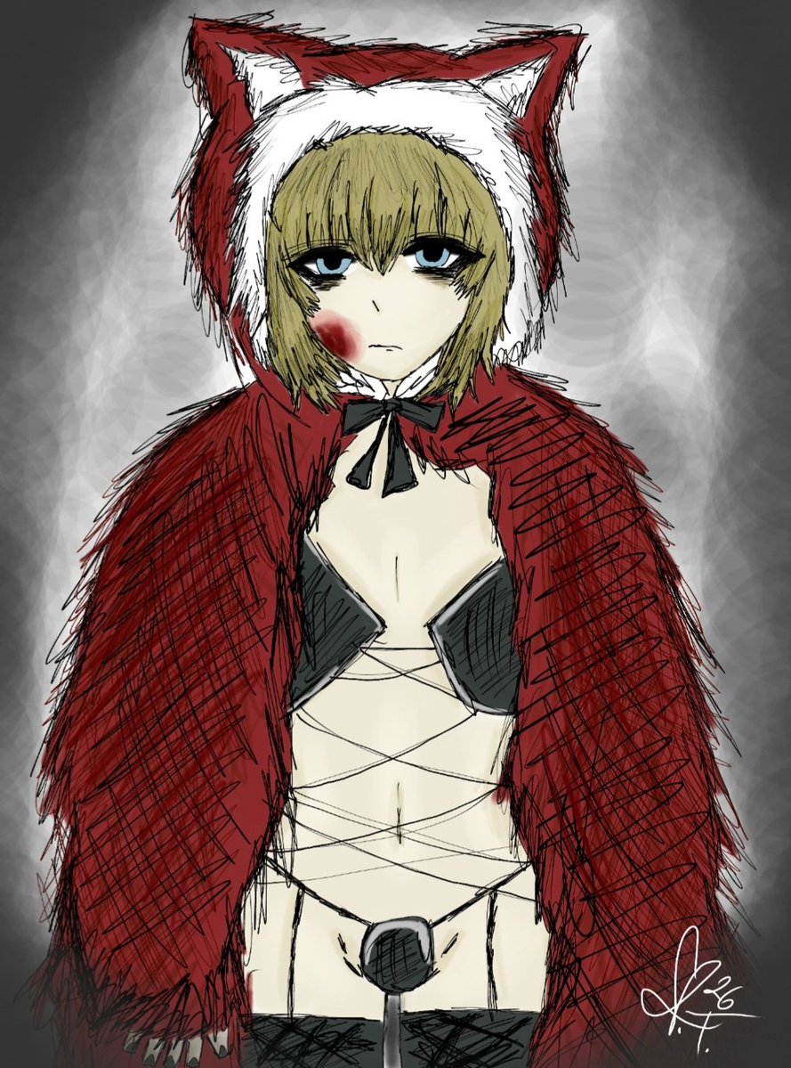 gyarutea's tweet photo. Red hood Black Souls Fanart
#blacksouls #BLACKSOULS #RedHood #grimm #blacksouls2 #ibispaintx #fyp #art https://t.co/YDgMJG1WEs