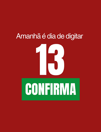 soberania_ja's tweet photo. AMANHÃ É 13 https://t.co/BHnJ1yQq7s