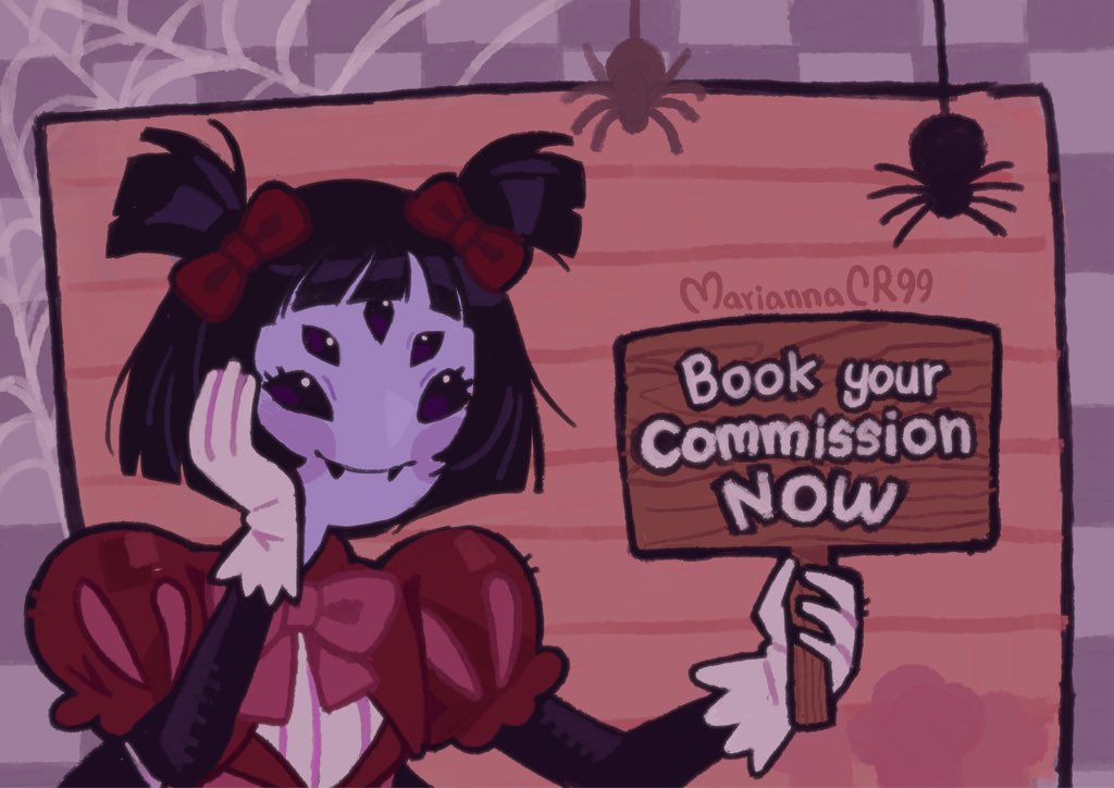 MariannaCR99's tweet photo. A quick reminder to all my followers and anyone interested: My commissions are currently open! If you would like to request a commission please feel free to DM anytime. 📥✨

And because my headphones broke, I need to buy a new pair 😭 https://t.co/e6kZCpsrUE