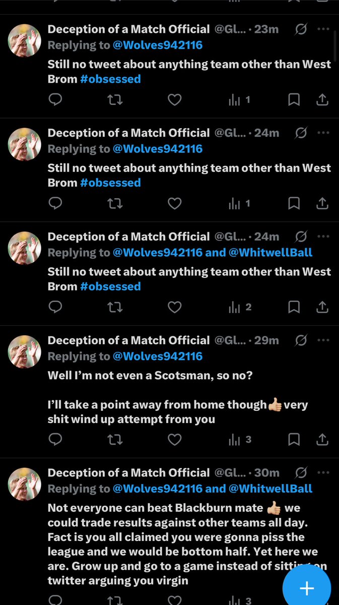 Wolves942116's tweet photo. This is a generational headloss from one of the Tesco carrier bag lot 😂😂😂 IVE HAD 18 notifications from one baggies fan , I suppose they ain’t took their result well , this is beyond embarassing , anyways cheers for the entertainment 👍#wwfc #wba @GloryScotlands https://t.co/oaf2brsjeG