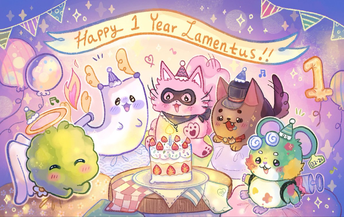 WhimsWhispers's tweet photo. Happy One Year #Lamentus. Thank you for the years of laughs, gawk gawks, and ragebaiting that has brightened the lives of so many 🩶💜🩷💙💚

🎨: @tiffymLuv 

#Lamentiversary https://t.co/JAEhnXYI26