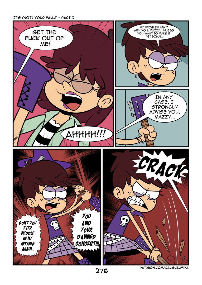 ProudDrawer's tweet photo. It’s not your Fault Part 2 Pages 141
By JaviSuzumiya 
#TheLoudHouse #samcoln #lunaloud #lincolnloud https://t.co/0GkgsSGLkK