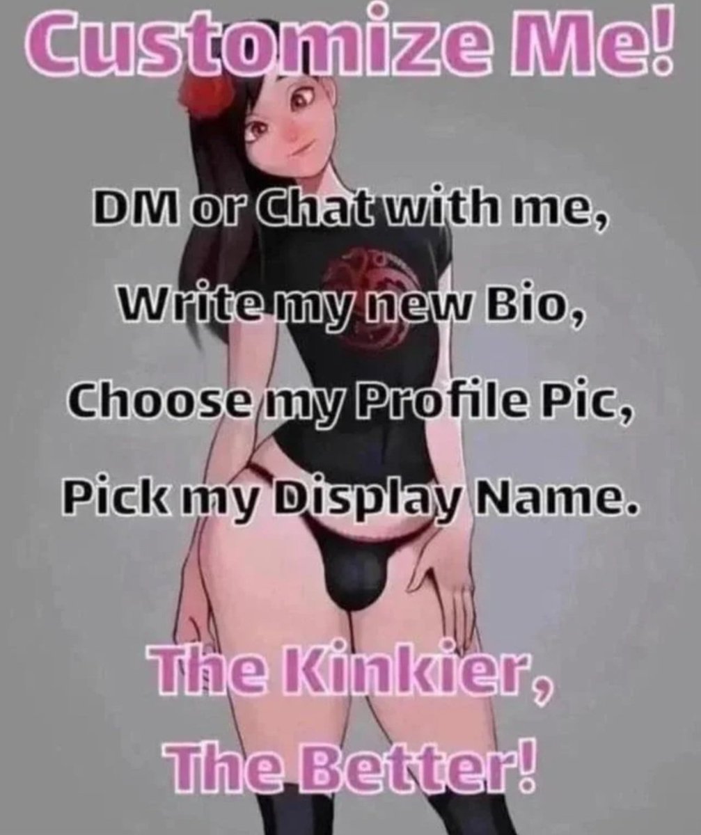 SISSY_S1UT_LUNA's tweet photo. I want to be more active here so please recommend post ideas it can be anything bnwo related 

(Feel free to suggest more cosplay ideas)

#extremebnwo #Blacked #sissy #whitebois #bbc #chastity #humiliation #exposed #slave #bnwo #oblm #goon #plapping #wldm #win #kaw https://t.co/V2mk0UC1rA