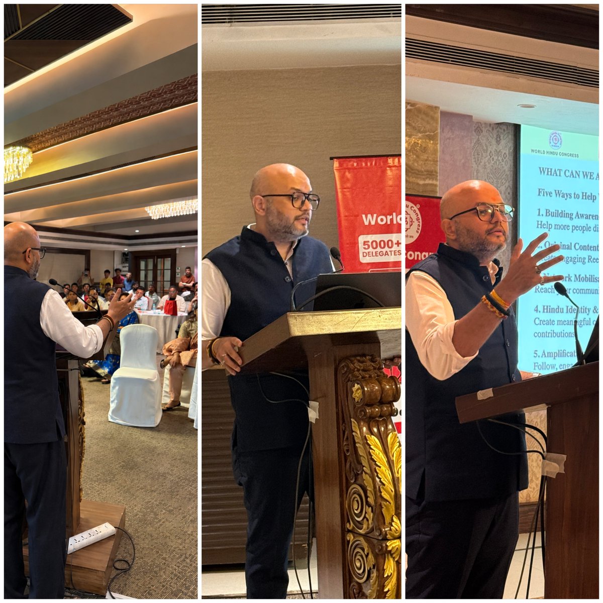 mayursejpal's tweet photo. It was a wonderful experience discussing the social media initiatives and vision of the World Hindu Congress 2026 with social media influencers today!

Looking forward to working together to amplify the mission and message of WHC 2026.

@WHCongress https://t.co/Jvrlyc3FvY