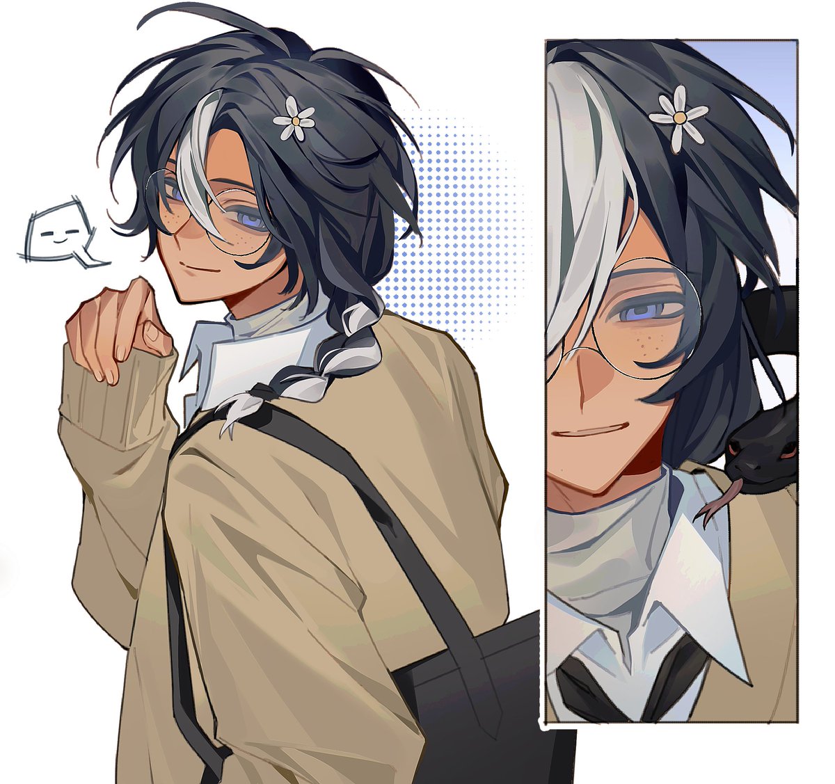 tifaesu's tweet photo. art trade for @under_lemons YAY i love mogi kun #dolpc #dol https://t.co/vKzxUR6fIN