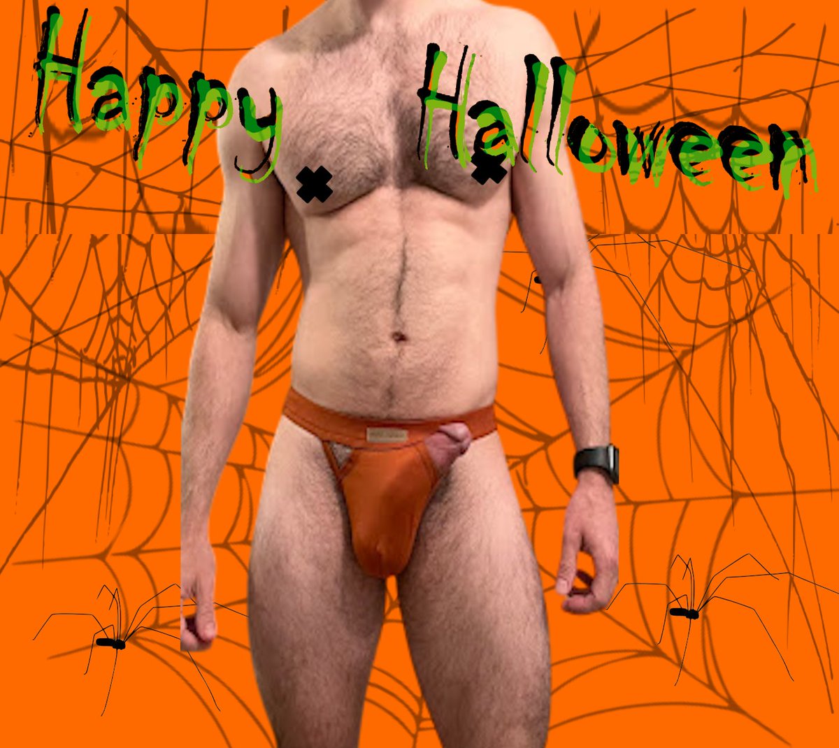 ps94guy's tweet photo. Happy Halloween #vintagenude #halloweennaked #gayhalloween https://t.co/858Ju2y5xd