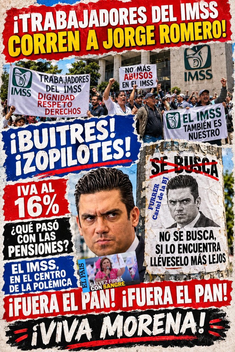 poseidodio74889's tweet photo. @JorgeRoHe BUITRES ! y chafas ...
Para acabarla de chingar..
solo sirven para memes https://t.co/Yd27gq2UcQ