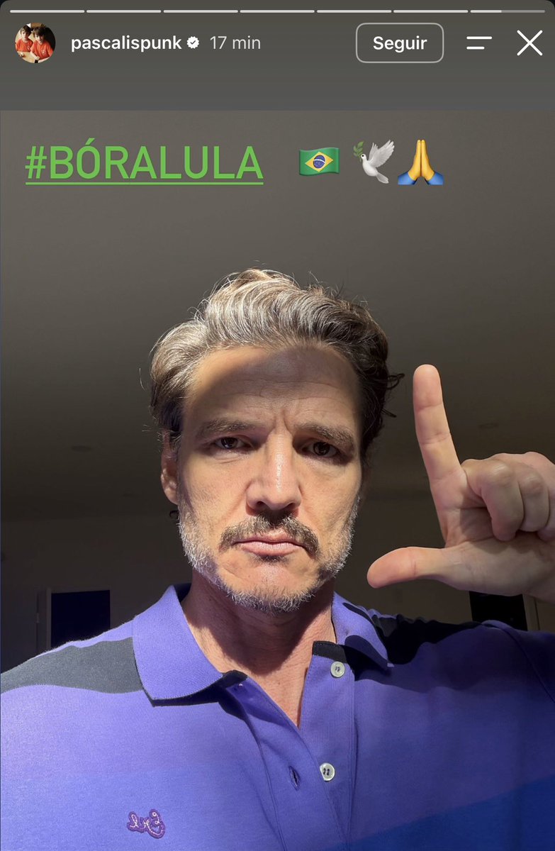 tracklist's tweet photo. Pedro Pascal declarou apoio ao candidato Lula nas #Eleições2026. https://t.co/TmMOKz93r8