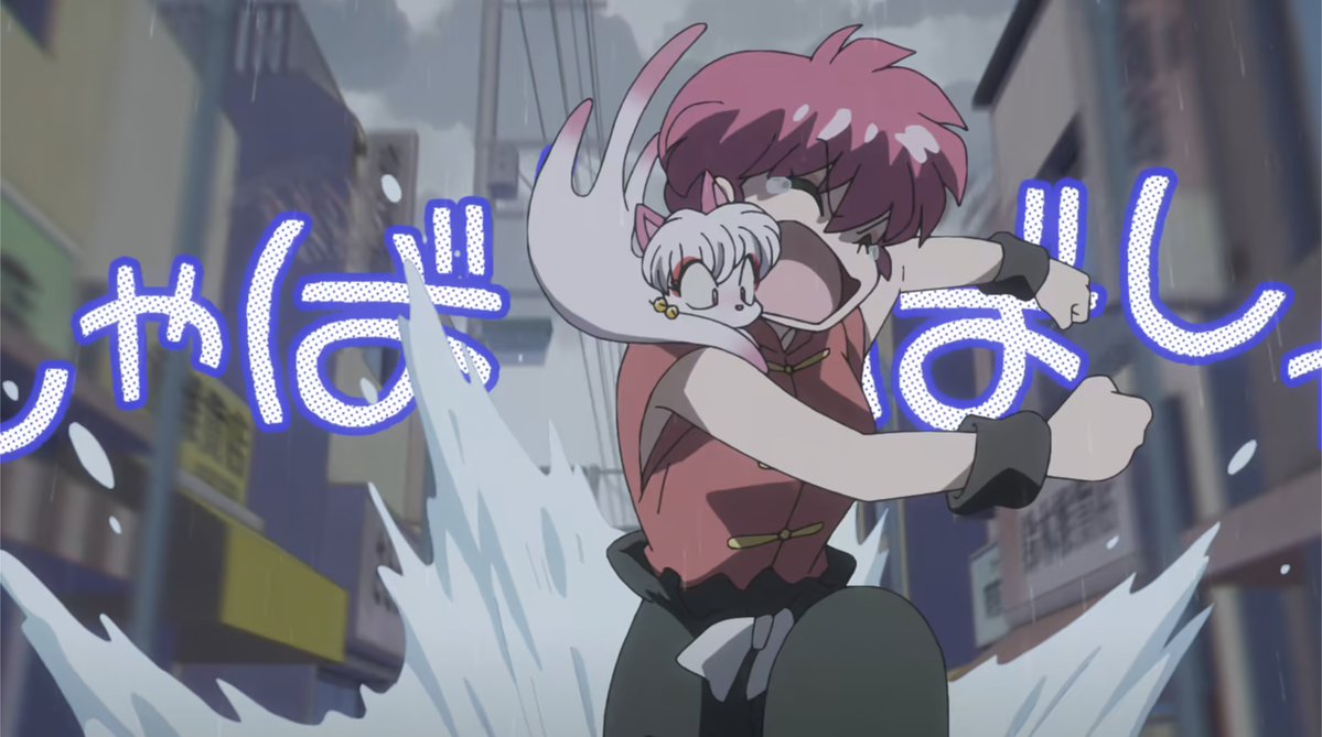 sailorblossoms's tweet photo. they made her pursuing ranma more invasive, so now catpoo is getting whacked https://t.co/hQiOGPPraq
