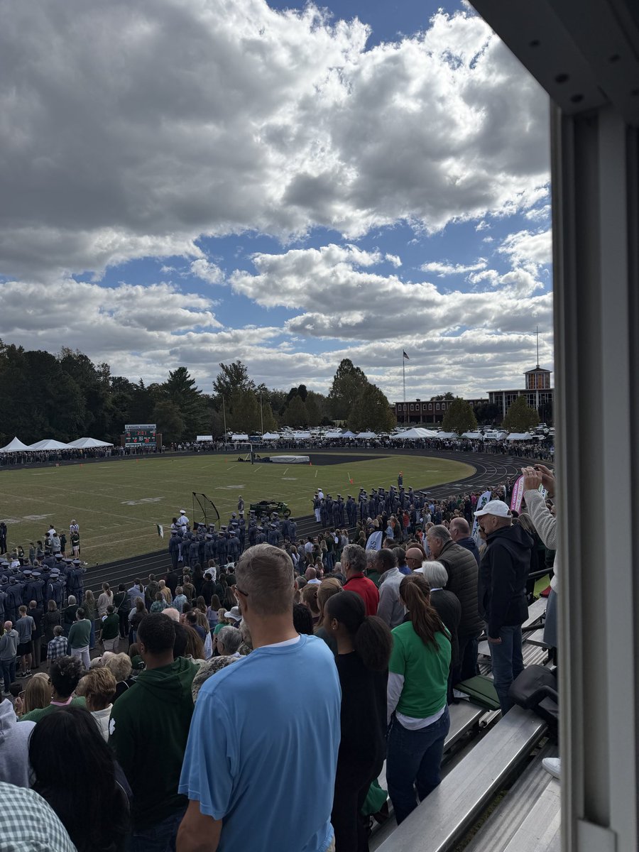 bcprva's tweet photo. Gameday!! Beautiful day here at Bobby Ross Stadium for our 2026 Homecoming Game https://t.co/rEbdwlmNVE
