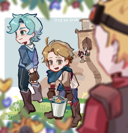 namelessdotsnow's tweet photo. #heartfallspoilers #Heartfall 
flower ranchers😭 https://t.co/8bs82x3Shj
