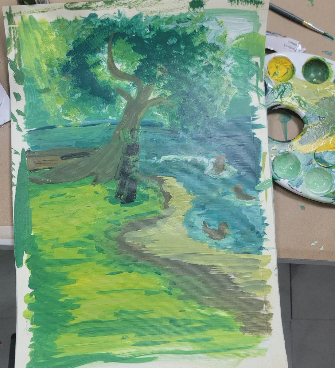 Mypik0's tweet photo. I hate painting https://t.co/Axz5o0tsjO