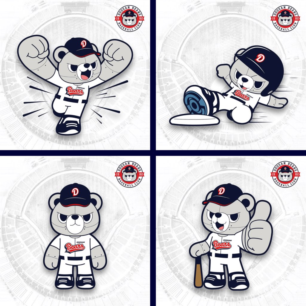 BearOTD_'s tweet photo. Today’s Bear of the Day is Cheol-Woong (철웅) from the the Doosan Bears!

Cheol-Woong is a cyborg bear who acts as the mascot for the Korean Baseball team the Doosan Bears! His name translates to Steel Bear in English! #beartwt https://t.co/DgpZH2i0OO