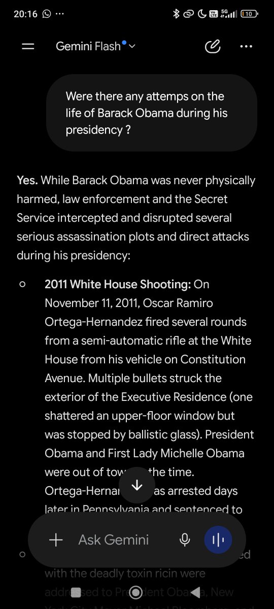 fumingtractor's tweet photo. @AngryPatriotic The only difference is that Obama treated the attempts on his life with professionalism. Something we're sorely lacking nowadays. https://t.co/hElziuR6PC