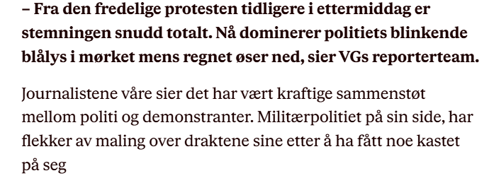 LPEinarsson's tweet photo. @vgnett med dateline Paris og tre byliner på saken, likevel intervjuer de noen andre i avisen. Eller intervjuer de seg selv?

Dette er noe av det rareste jeg har sett. https://t.co/DrGECSndRR