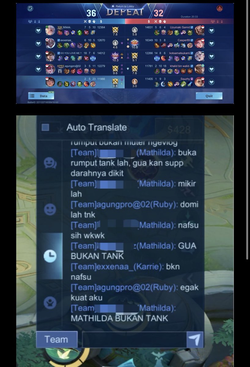 mlbbfess's tweet photo. Aku udah capek main ML! Kalo gak sama temen, lately public nya selalu aneh dan gak mau bantu aku yang role nya roam, mereka maunya di service terus. Ada yang mau temenan gak? I need friends to play with 🥹 https://t.co/bZpE78QbSn