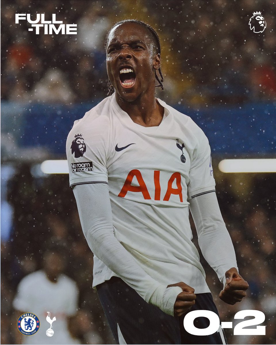 SpursOfficial's tweet photo. Three GLORIOUS points at Stamford Bridge 🤩 https://t.co/czWx6bUB78