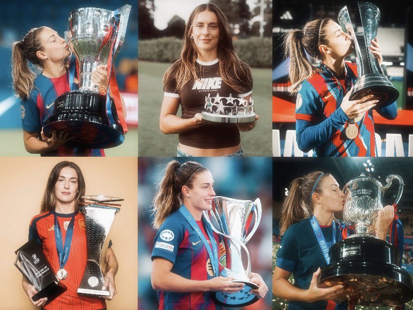 jlcats_'s tweet photo. Alexia Putellas once said:

“Personally, I like football to speak for me.” https://t.co/sbs3dc2URo