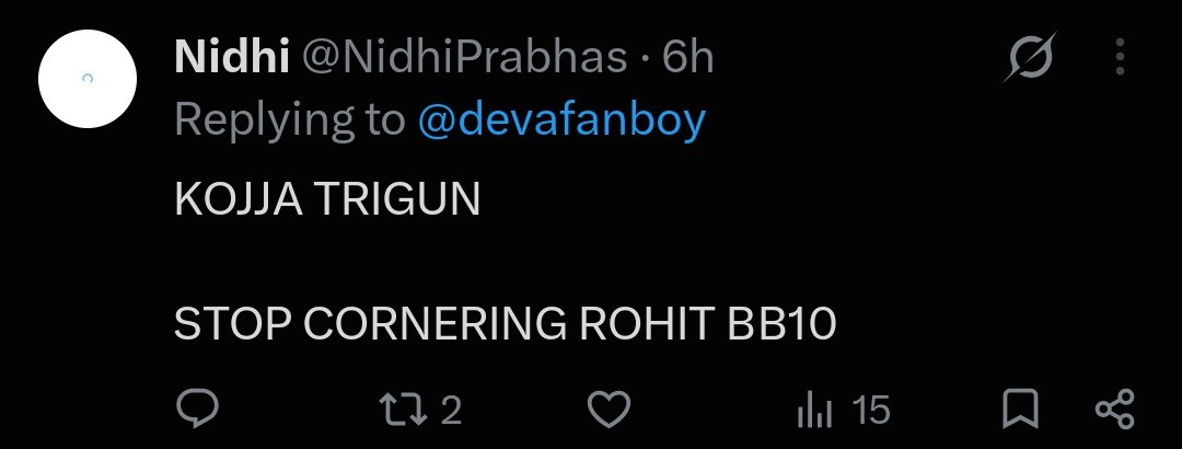 devafanboy's tweet photo. 46.4% negative Trend 🤦‍♂️🤦‍♂️
#Rohit Fan's konchamaina siggu pettukoni me amma me babuki putti unte elanti Trend cheyara 🤢🤮

#BiggBossTelugu #BiggBossTelugu10 https://t.co/A4JpjSqnaZ