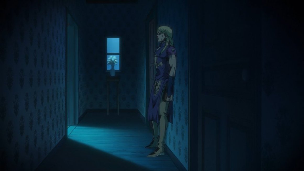 turnvinyls's tweet photo. right here, at this exact moment, with Gyro leaning against the wall, my heart broke https://t.co/HzLJr5OYv3