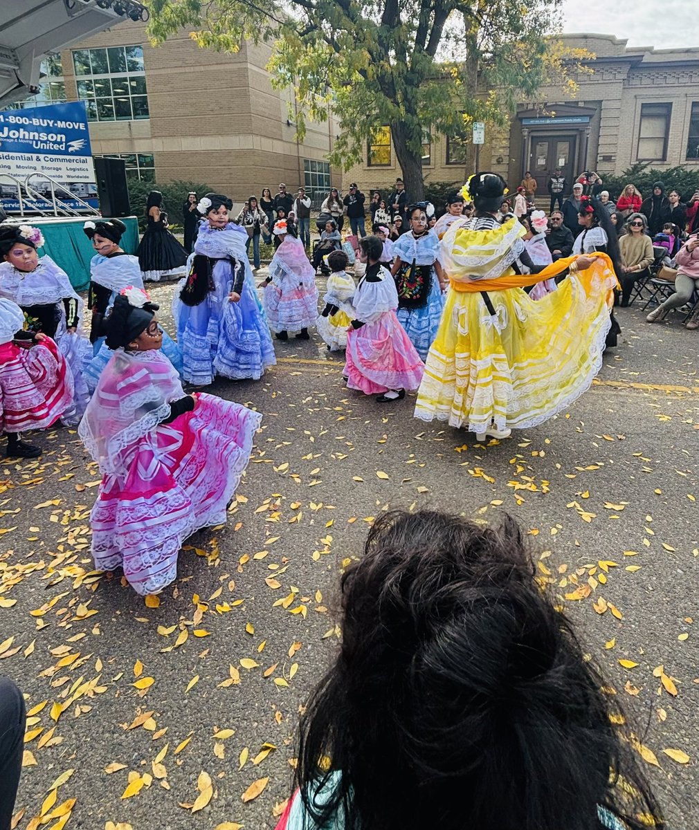 JoeNeguse's tweet photo. No better way to spend a Saturday morning than with my 8-year old daughter Natalie in Longmont at the biggest Dia de los Muertos event in Colorado! https://t.co/0Az0rs4HIE