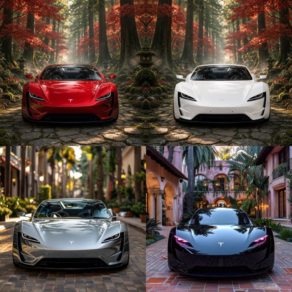 DarkMagarealm's tweet photo. YOU JUST WON A FREE TESLA! 

There’s only ONE catch: You must choose the color! 

🅰️ ❤️ Red
🅱️ 🖤 Black
🅲️ 🤍 White
🅳️ 🩶 Silver https://t.co/XI2mjOUz95