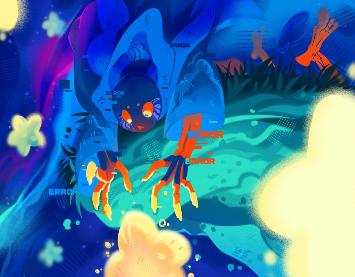 NBLilyuwu's tweet photo. Error and stars🌟
#undertale #undertaleau #errorsans #art https://t.co/m8aWQEezi8