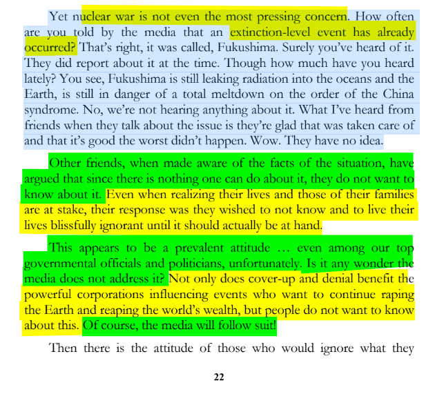 sillymickel's tweet photo. *PSYCHOLOGY OF APOCALYPSE: Ecopsychology, Activism, & the Prenatal Roots of Humanicide* (2018) by Michael Adzema. Ch 2, p. 22
๐งตClick panel below for Thread, complete book
or, read/dwl on blog: https://t.co/6gSMDgUSmG
๐งต๐ ๐ก๐๐ #PA โฎ๏ธ๐ฅ๐๐ก๏ธโข๏ธ #PACH2 ๐ #TruthWarriors โ #Psychology โฎ๏ธ#Climate ๐ฅ๐ #ecopsychology ๐โฎ๏ธ #ecocide ๐ฅ #Existential๐ฑ #EndTimes โฐโ #humanicide โฐโ #environment ๐ #Primal โฎ๏ธ #thanatos ๐งโโ๏ธ #eros ๐ #rebirth ๐ฆ #birth ๐ #perinatal ๐ #RainbowWarriors ๐ฆ #FBR ๐งโ๐คโ๐ง #resistโ