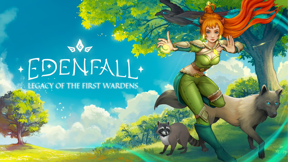 StuartYeah's tweet photo. 🟠 Today's #steamnextfest demo 🟠

👸 Edenfall: Legacy of the First Wardens

 🐺Transform between human, wolf, raccoon, and raven to traverse this world and combat dangers

🧩 Blend of RPG, platforming and puzzles

Check out my thoughts here 👇 https://t.co/QJqApTXwke