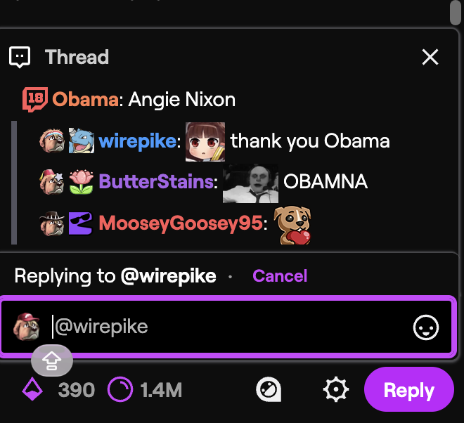 socialistadri's tweet photo. Obama is in Hasan Piker's offline chat after his endorsement of Angie Nixon. He did what had to be done. https://t.co/TuHzdukM20