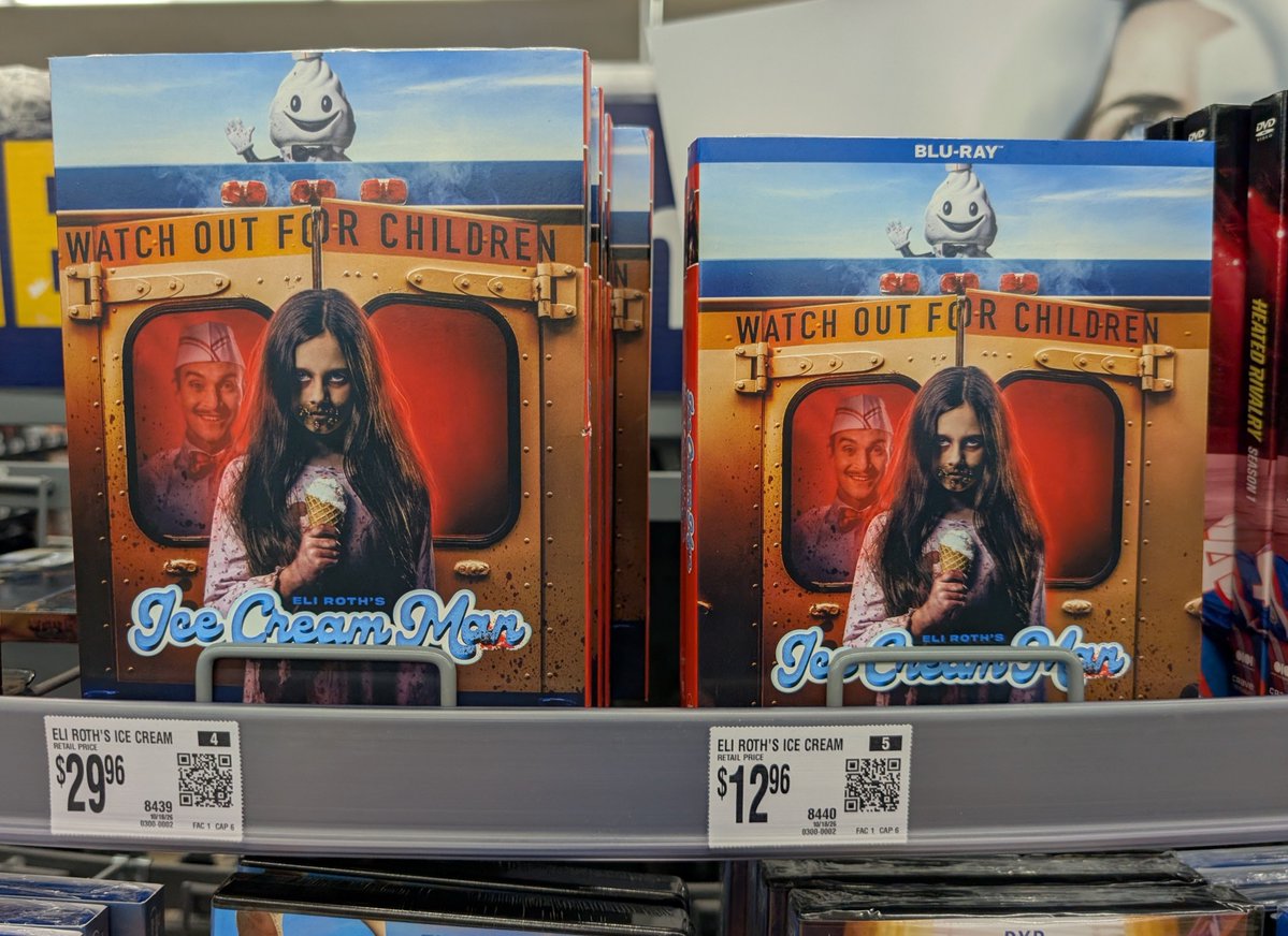 ghoulbasement's tweet photo. Hard to resist deal at Walmart; yes, the DVD really is $30 compared to the $13 Blu-ray. I checked. https://t.co/0nQ187fJoq