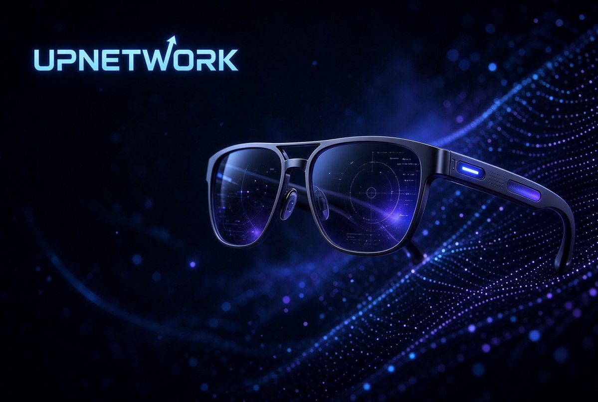 RO22PER's tweet photo. 🕶️ World’s 1st Web3 AI Glasses are here.
Up Network is building the AI Agent Operating System that connects your intent, AI agents, and 18 billion smart devices - with privacy and data ownership at the core.
Powered by Google Gemini + XR
44g lightweight • Up to 8h battery
On-device processing • Share-to-Earn
🔥 Early-bird coupon: 888 $MOVE → 30% OFF
(Only 5,000 available – FCFS)
#UpNetwork #Web3AI #AIGlasses #PostSmartphoneEra #MOVE
