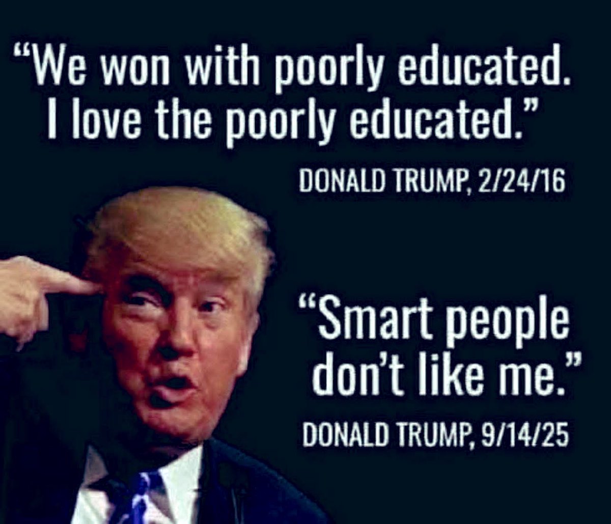 NotAvgLiberal's tweet photo. MAGA’s voting Republican…
Because Trump told them democrats will turn our country into a “Communist” and “Socialist” country.

Yet the stupid fuckers can’t even define communism or socialism.

How did this country get so fucked up?

Fucking mindless sheep. https://t.co/JlzKXiLKXp