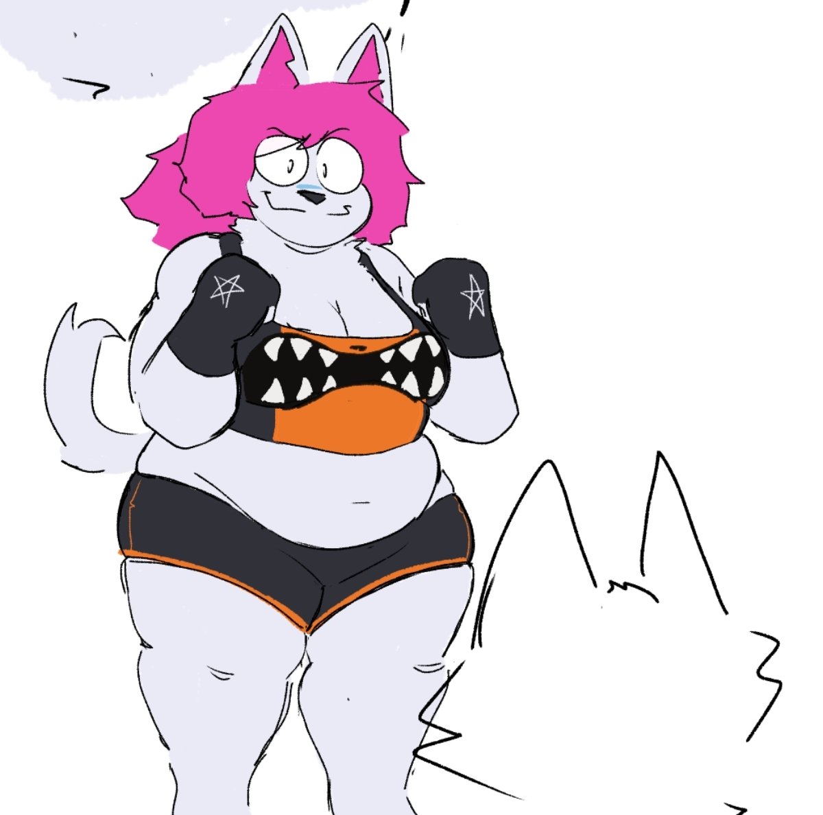 TamaraChristoff's tweet photo. Mma or mma?

#maumakanapa #mma #exo #erika #exoworo #furry #furryart #art https://t.co/4jWfHKkGsT