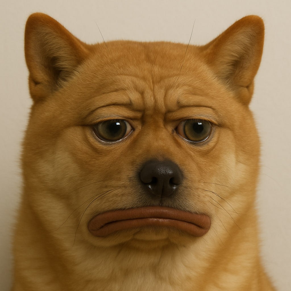 poutonsol's tweet photo. he's not mad.
he's just disappointed.

$POUT — the most disappointed dog on Solana 😐

0% tax. LP burned. 100% lip.
wen smile? never. https://t.co/lBLdpXHekp