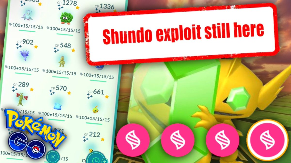 pokeAK101's tweet photo. 💯 Shundo exploit still alive &amp; well
👻 Get ready for rare shiny Halloween costume Pokemon
📰#PokemonGO #Niantic #Pokemon #Scopely #Pokemonnews news
▶️https://t.co/xMJpnDI4bn https://t.co/CtylWEUPi7