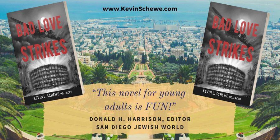eBookConnection's tweet photo. BAD LOVE STRIKES. A happy go-lucky crowd of teenagers, who give each other goofy nicknames and dream up adventures go back in time to save holocaust victims. San Diego #Jewish World 
@AJCGlobal @AuschwitzMuseum https://t.co/XP75Sw6lg2 https://t.co/eK9C70iIy2