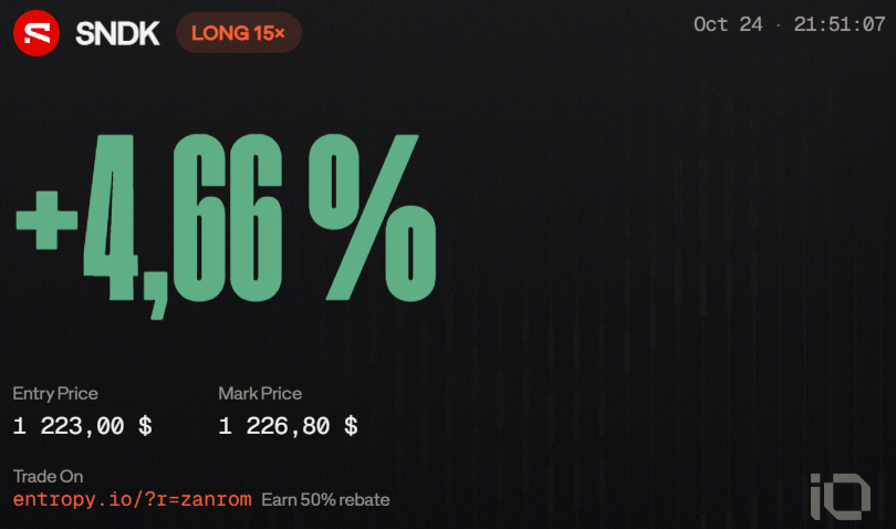 zanaroman2016's tweet photo. @entropyIO rewards traders by returning a share of its revenue—the higher your trading volume, the greater the rebate. There is an extra benefit if you use a referral link.🤑🤑🤑 https://t.co/2YW2uTy1SV https://t.co/ahrrygzqMX