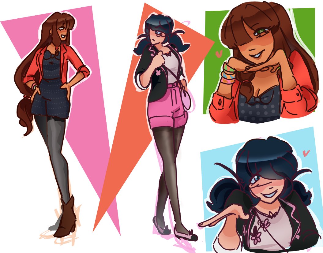 ApplMarii's tweet photo. Girl you’re so confusing 
#lilanette #MiraculousLadybug https://t.co/SZdXsKdiyW