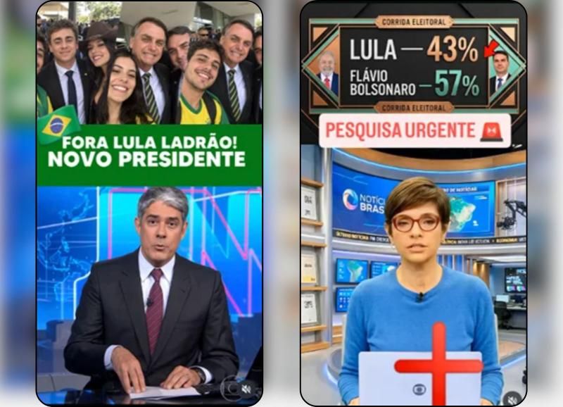 ChanPerco's tweet photo. Au Brésil, les deepfakes s’immiscent dans la campagne présidentielle.

Faux électeurs sur TikTok, deepfakes de journalistes : l’IA est omniprésente depuis le début de la campagne présidentielle brésilienne https://t.co/uwiGbFXLBU