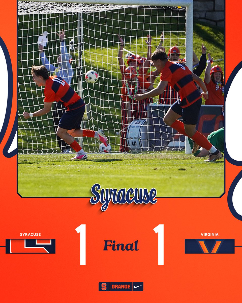 CuseMSOC's tweet photo. The equalizer. https://t.co/1Wh6c7rHmE